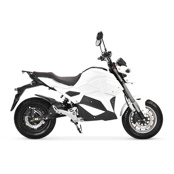 2000w Motorlu scooter kıyıcı 72V 20Ah pil e motosiklet